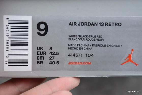 Cheap EP 414571-104 GOT AIR RETRO HE (2018) 414571-104 13 JORDAN GAME 1220